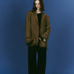 vintage tailored jacket/brown - KNUTH MARF