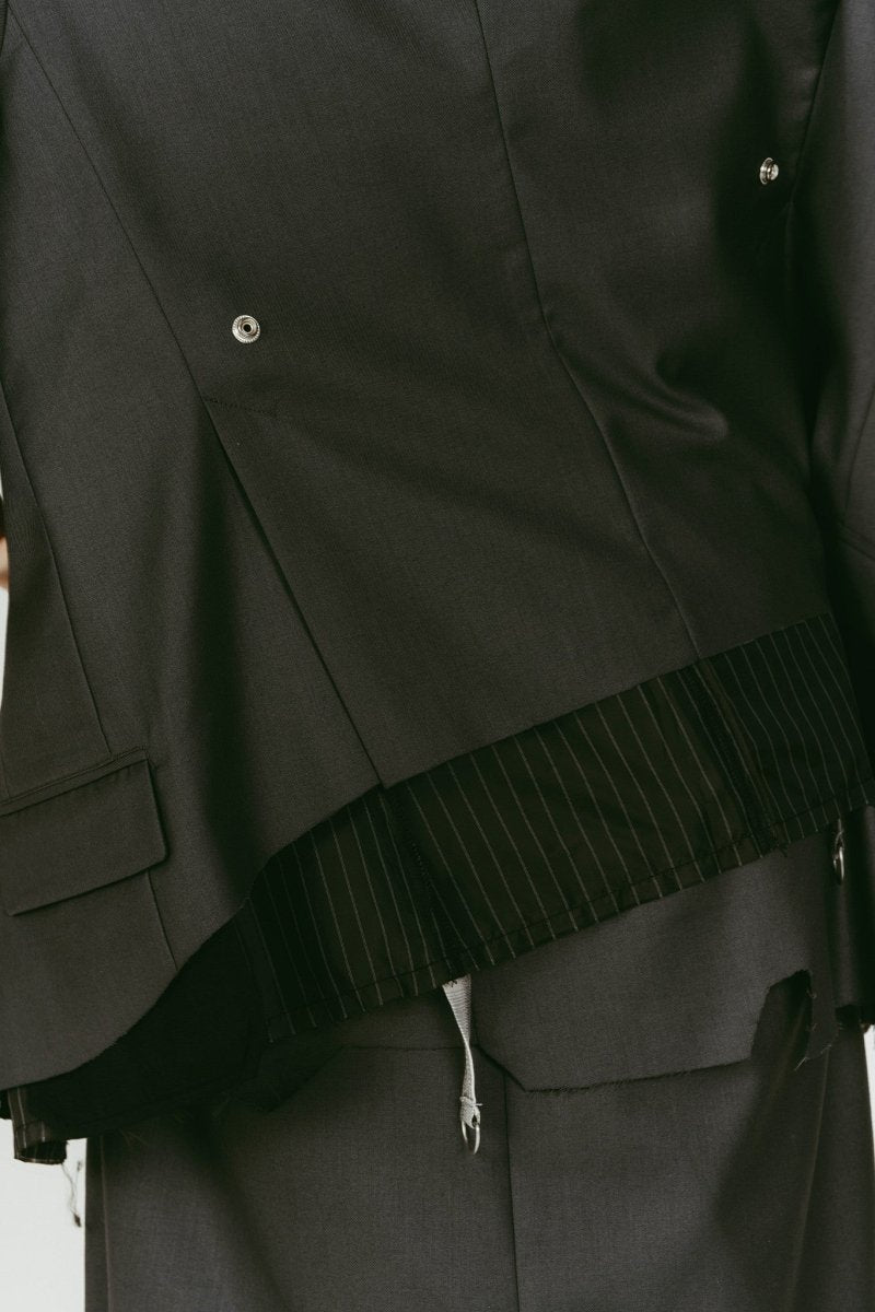 vintage tailored jacket/gray | KNUTH MARF