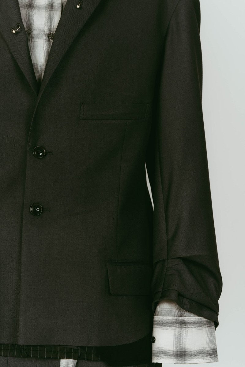 vintage tailored jacket/gray | KNUTH MARF