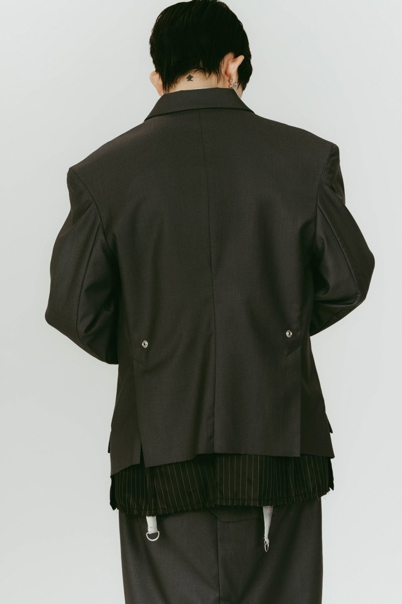 vintage tailored jacket/gray | KNUTH MARF