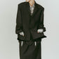 vintage tailored jacket/gray - KNUTH MARF