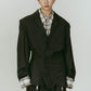 vintage tailored jacket/gray - KNUTH MARF