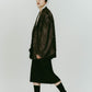 vintage tailored jacket/leatherblack - KNUTH MARF