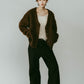 Vnack cardigan(unisex)/brown - KNUTH MARF