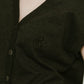 Vneck logo knit vest/2color - KNUTH MARF