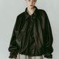 voluminous leather jacket(unisex)/black - KNUTH MARF