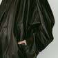 voluminous leather jacket(unisex)/black - KNUTH MARF