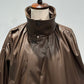 voluminous leather jacket(unisex)/brown - KNUTH MARF