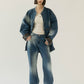 western denim over shirt(unisex)/ushi - KNUTH MARF