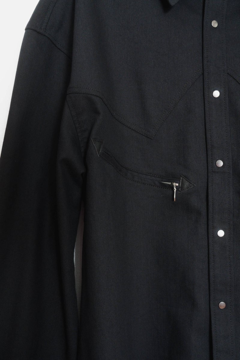 western shirt(unisex)/black - KNUTH MARF