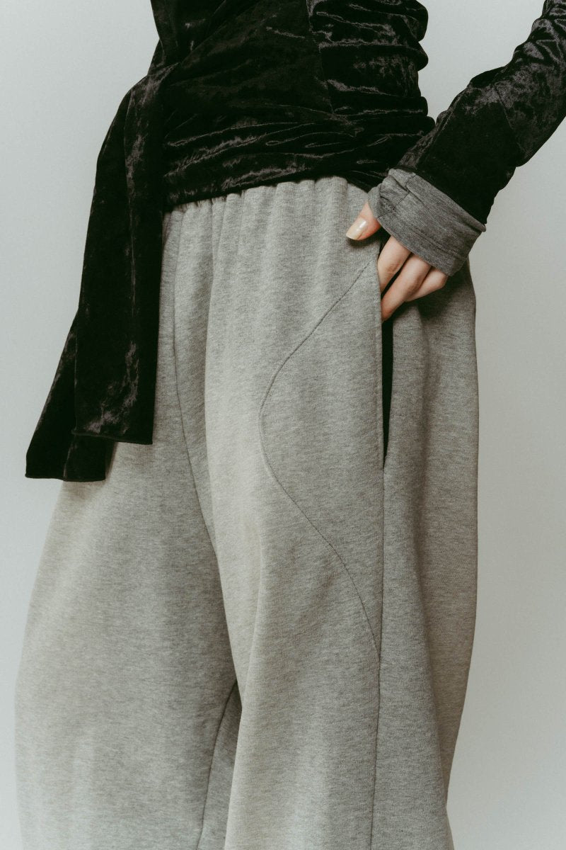 wide - leg sweatpants(unisex)/2color - KNUTH MARF