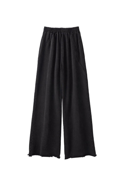 wide - leg sweatpants(unisex)/2color - KNUTH MARF