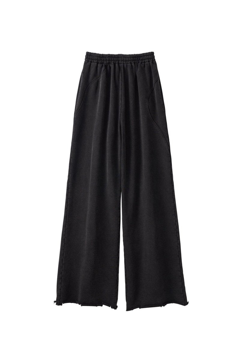 wide - leg sweatpants(unisex)/2color - KNUTH MARF