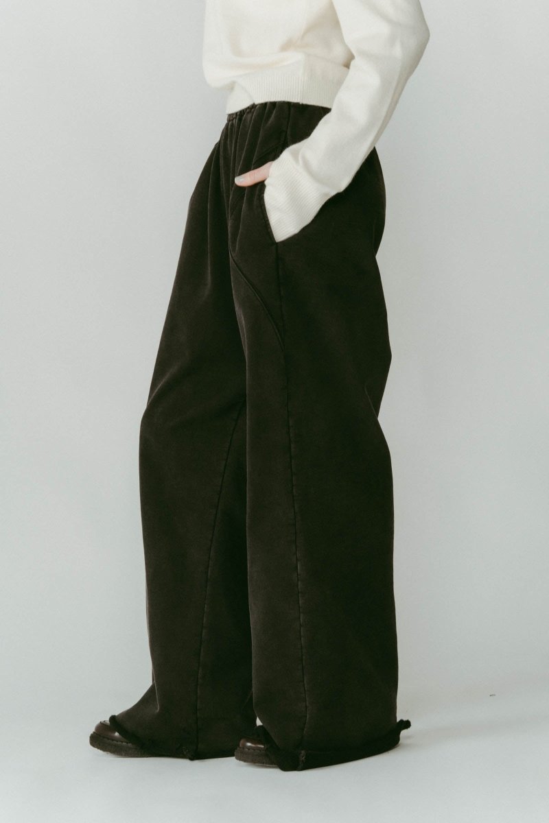 wide - leg sweatpants(unisex)/2color - KNUTH MARF