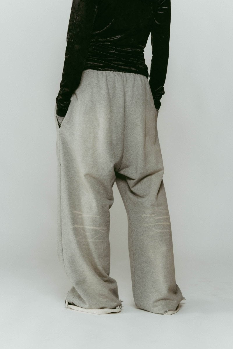 wide - leg sweatpants(unisex)/2color - KNUTH MARF
