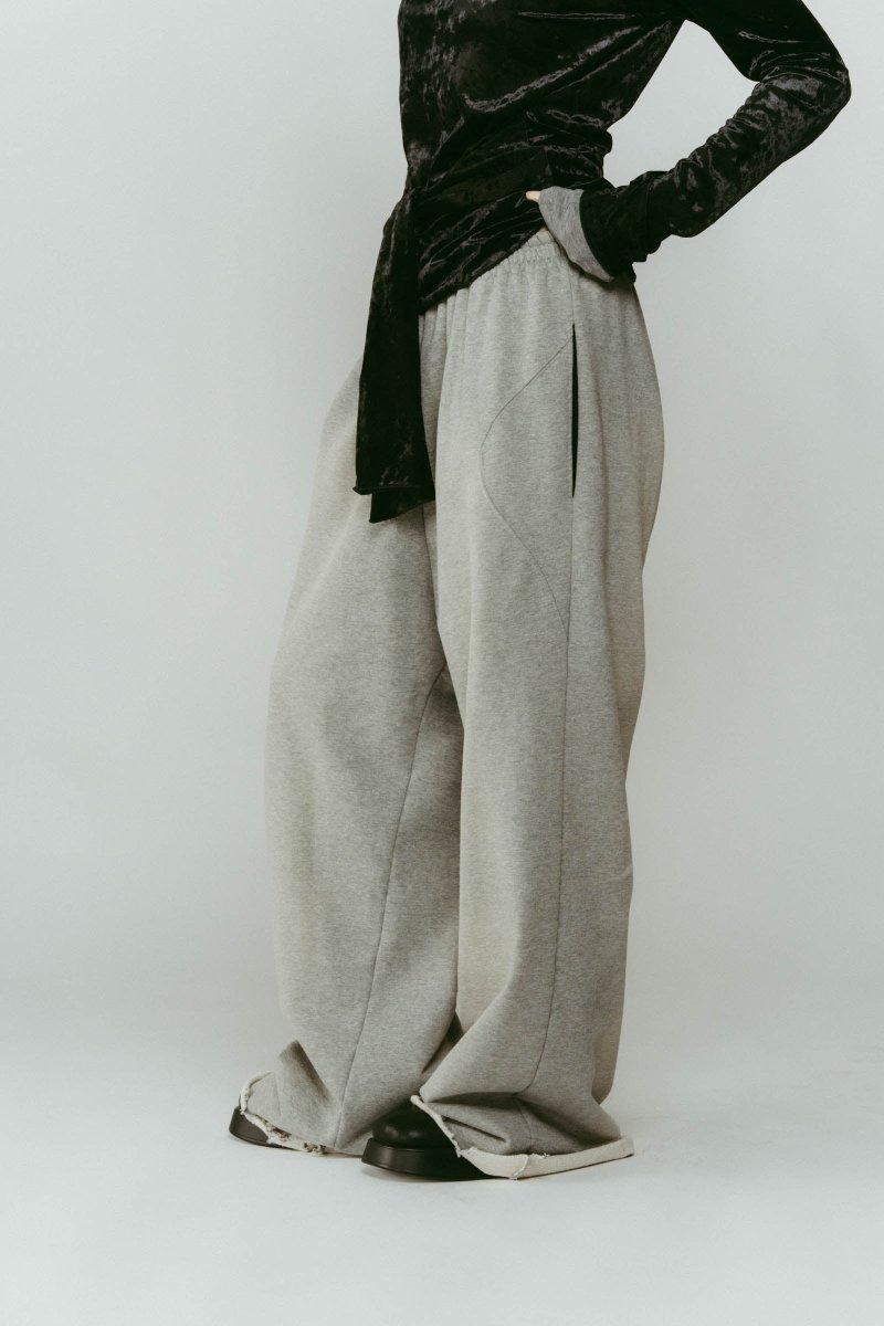 wide - leg sweatpants(unisex)/2color - KNUTH MARF
