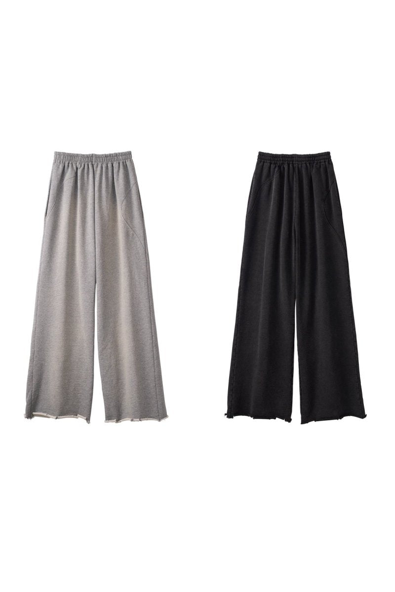 wide-leg sweatpants(unisex)/2color | KNUTH MARF