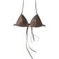 wrap leather bustier/2color - KNUTH MARF