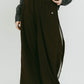 zip - up track pants(unisex)/brown - KNUTH MARF