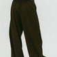 zip - up track pants(unisex)/brown - KNUTH MARF