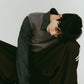 zip - up track pants(unisex)/brown - KNUTH MARF