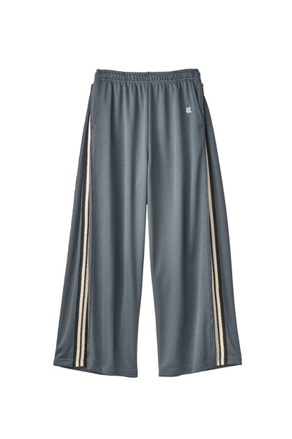 zip - up track pants(unisex)/smokyblue - KNUTH MARF