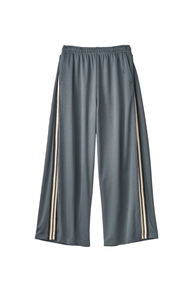 zip - up track pants(unisex)/smokyblue - KNUTH MARF