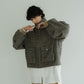 【10/27~出荷】round sleeve flight jacket/chidori (unisex) - KNUTH MARF