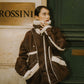 【11/30~出荷】reversible mouton jacket(unisex)/beige-S size - KNUTH MARF