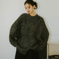 【12/末〜1/初旬出荷】accent knit pullover(unisex)/lame - KNUTH MARF