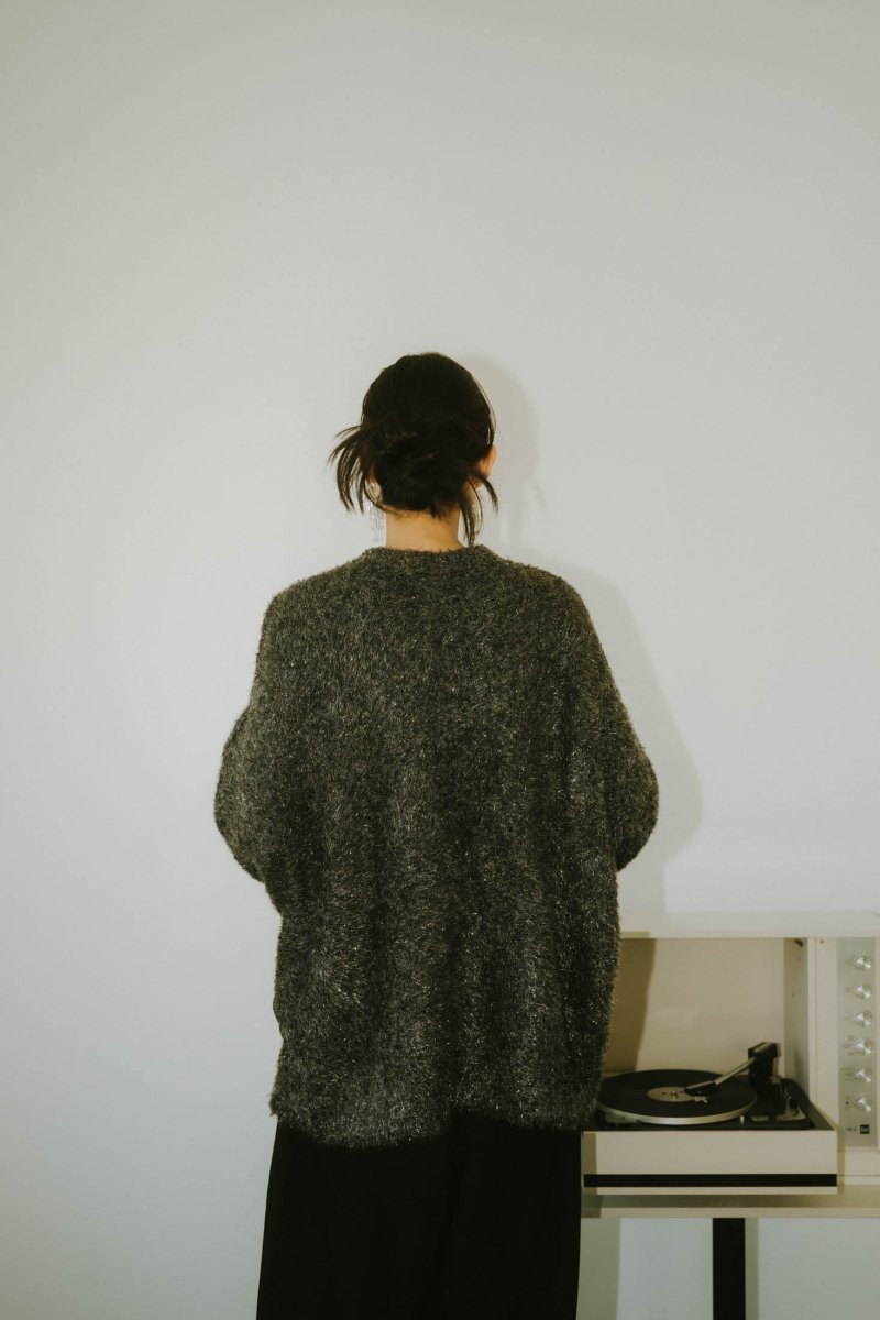 accent knit pullover(unisex)/lame | KNUTH MARF