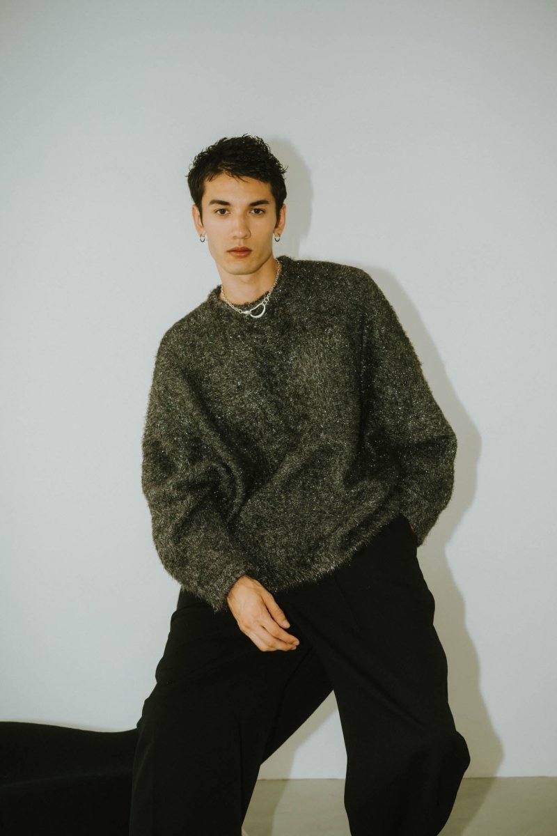 クヌースマーフknuth marf accent knit pullover
