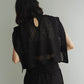 2way drost lace blouse/black - KNUTH MARF
