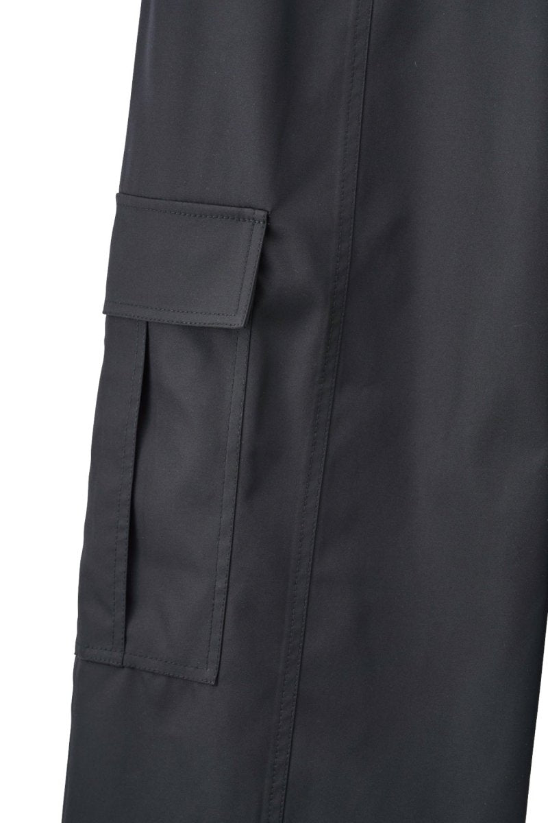 2way suspenders cargo pants/black