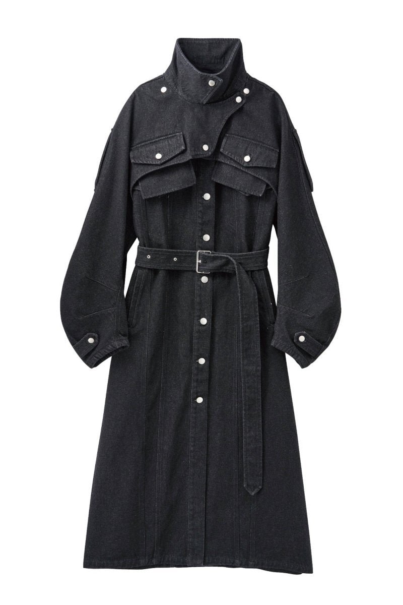 8,016円Knuth Marf 3way denim trench coat