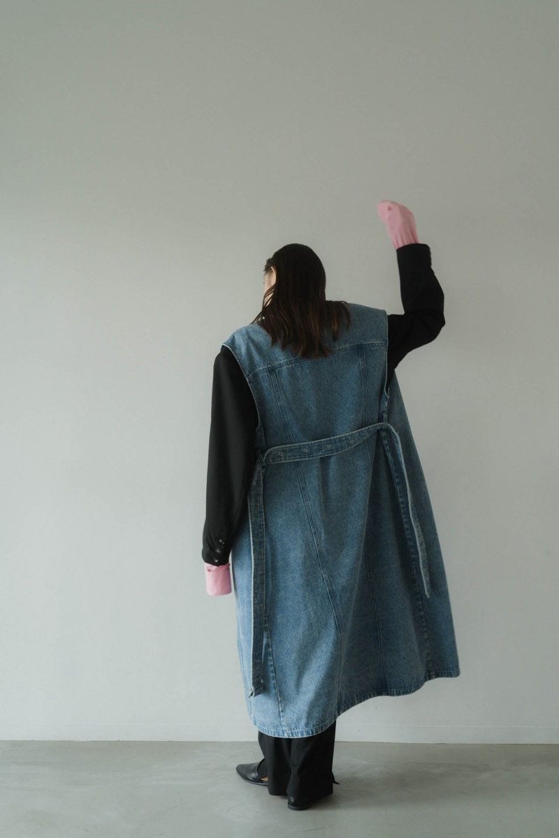 3way denim trench coat/blue | KNUTH MARF