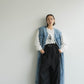 3way denim trench coat/blue - KNUTH MARF