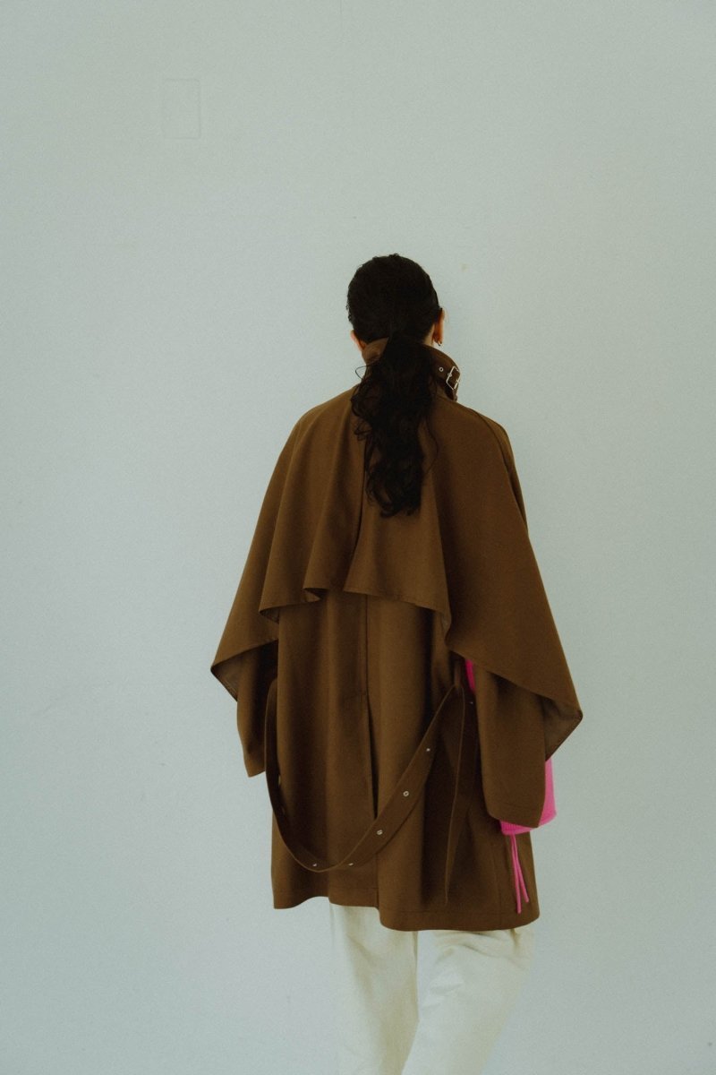3way dolman trench coat/khakibrown | KNUTH MARF