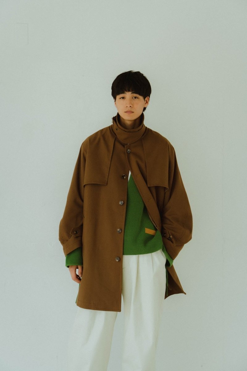 knuth marf 3way unique trench coat ※お直し有mystywoman