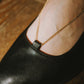 3way pointed toe unique heel pumps/2color - KNUTH MARF