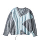 accent mohair cardigan(unisex)/graysky - KNUTH MARF