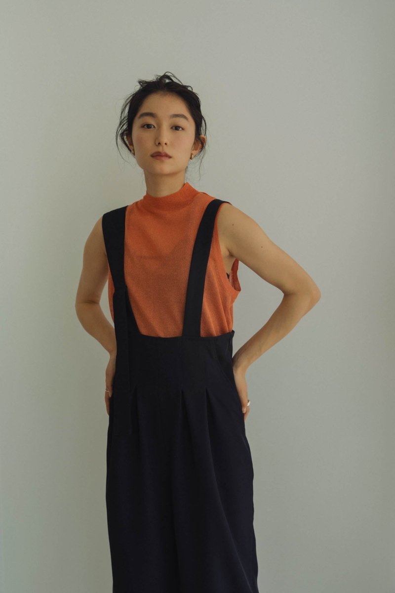 back open lamé tops/3colors - KNUTH MARF