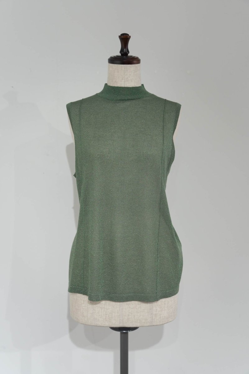 back open lamé tops/3colors - KNUTH MARF