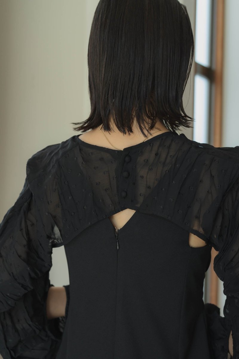 Knuth Marf balloon bolero one-piece - スーツ・フォーマル・ドレス