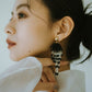 beads pierced earrings/2color - KNUTH MARF