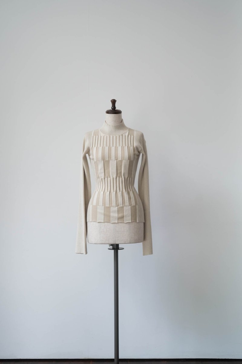 bumpy wide sleeve knit/2color - KNUTH MARF