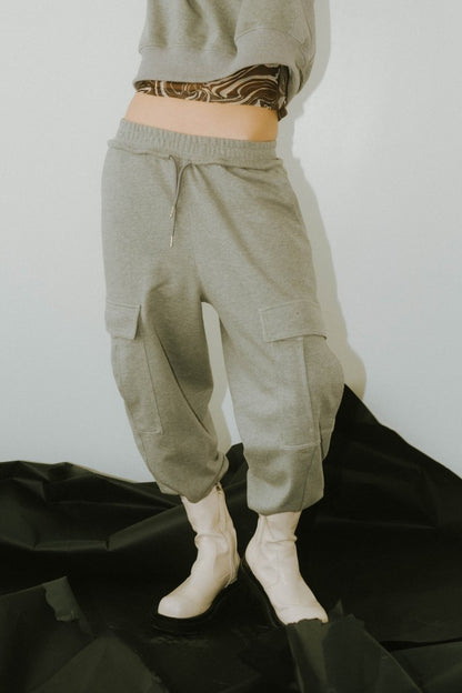 cargo sweat pants(unisex)/3color - KNUTH MARF