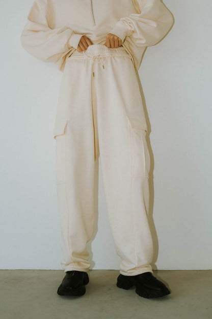 cargo sweat pants(unisex)/3color - KNUTH MARF