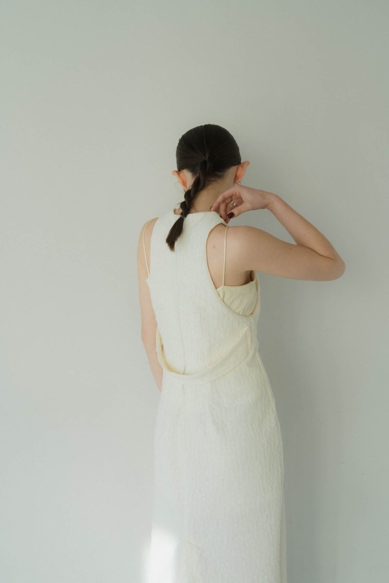 cup in jacquard one piece/ivory - KNUTH MARF