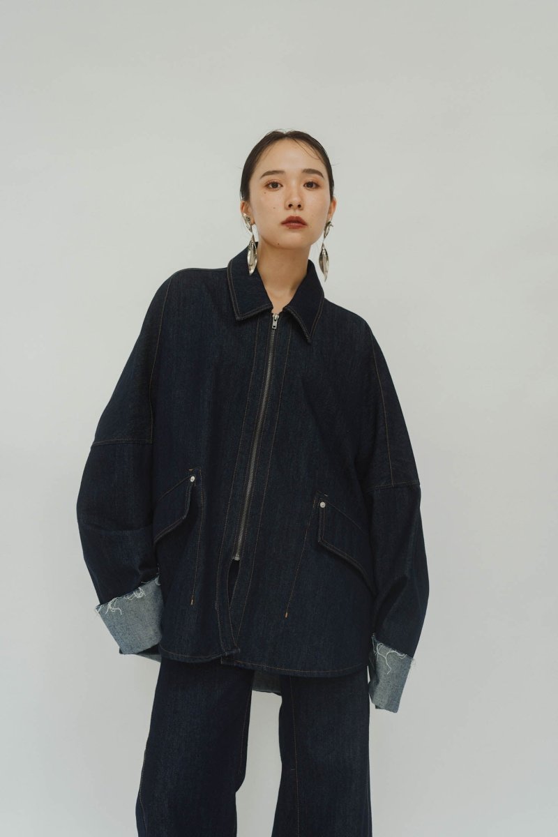 Knuth Marf denim over shirt jacket フリー素人検品ですのでご了承ください